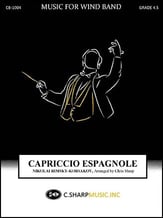Capriccio Espagnole Concert Band sheet music cover